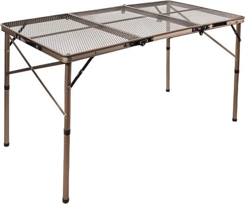 8 REDCAMP Folding Portable Grill Table for Camping