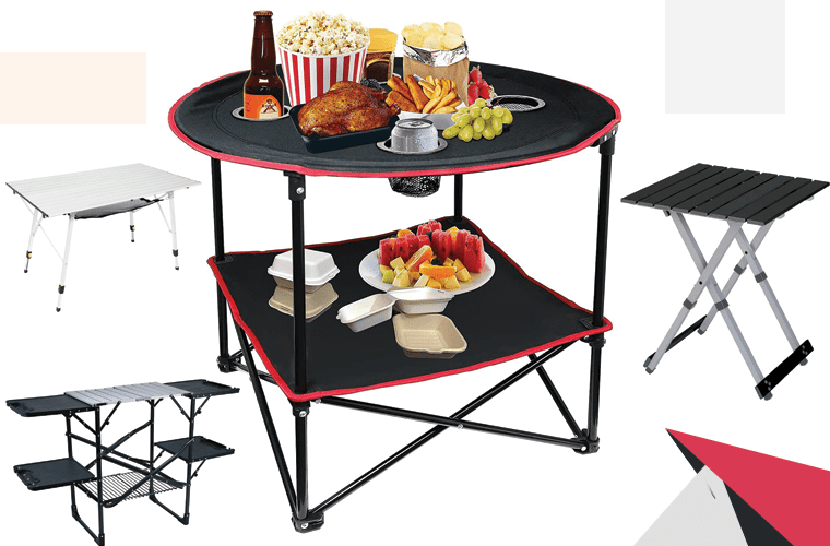 Best Camping Tables with Foldable and Removable Legs in 2023